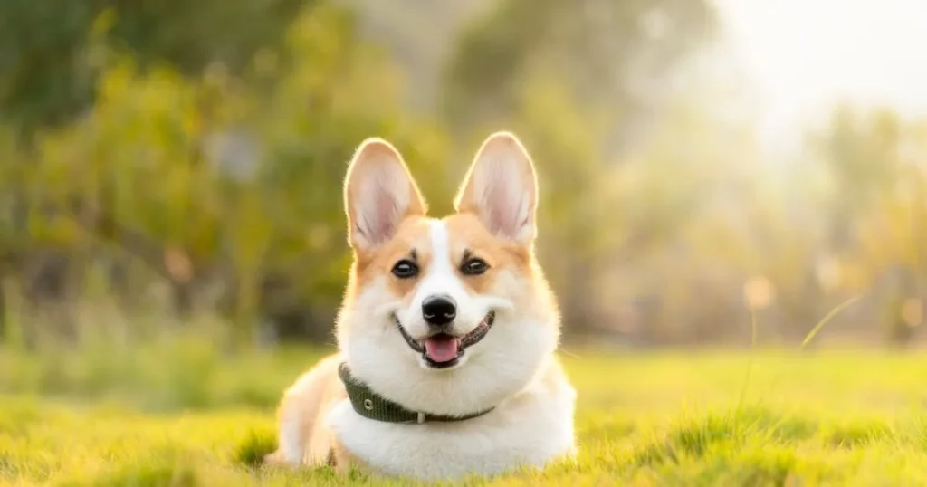 big white fluffy dog